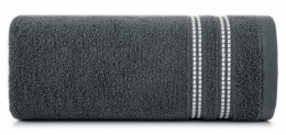 Ręcznik Ally 30x50 grafitowy frotte 500 g/m2 Eurofirany