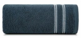 Ręcznik Ally 30x50 granatowy frotte 500 g/m2 Eurofirany