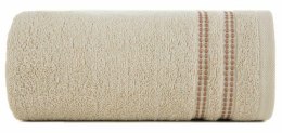 Ręcznik Ally 50x90 beżowy frotte 500 g/m2 Eurofirany