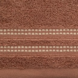 Ręcznik Ally 50x90 ceglasty frotte 500 g/m2 Eurofirany