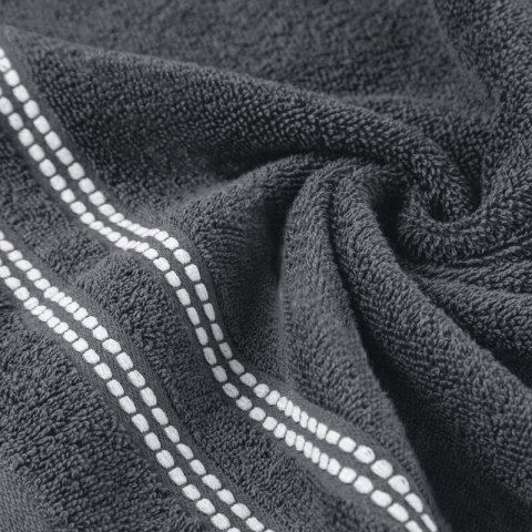 Ręcznik Ally 70x140 grafitowy frotte 500 g/m2 Eurofirany Ręcznik Ally 70x140 grafitowy frotte 500 g/m2 Eurofirany