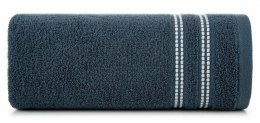 Ręcznik Ally 70x140 granatowy frotte 500 g/m2 Eurofirany
