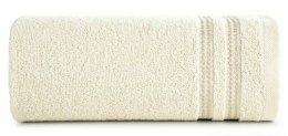 Ręcznik Ally 70x140 kremowy frotte 500 g/m2 Eurofirany