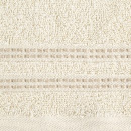 Ręcznik Ally 70x140 kremowy frotte 500 g/m2 Eurofirany