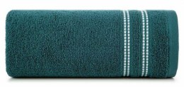 Ręcznik Ally 70x140 turkusowy frotte 500 g/m2 Eurofirany