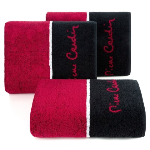 Ręcznik Luca 70x140 czerwony czarny frotte 450g/m2 Pierre Cardin Ręcznik Luca 70x140 czerwony czarny frotte 450g/m2 Pierre Cardin