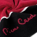 Ręcznik Luca 70x140 czerwony czarny frotte 450g/m2 Pierre Cardin Ręcznik Luca 70x140 czerwony czarny frotte 450g/m2 Pierre Cardin