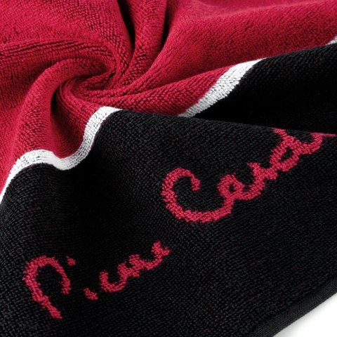 Ręcznik Luca 70x140 czerwony czarny frotte 450g/m2 Pierre Cardin Ręcznik Luca 70x140 czerwony czarny frotte 450g/m2 Pierre Cardin