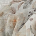 Zasłona 140x250 Amara naturalna beżowa kwiaty gotowa na przelotkach Z10 Eurofirany Zasłona 140x250 Amara naturalna beżowa kwiaty gotowa na przelotkach Z10 Eurofirany