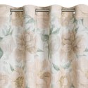 Zasłona 140x250 Karla naturalna ruda kwiaty gotowa na przelotkach Z10 Eurofirany Zasłona 140x250 Karla naturalna ruda kwiaty gotowa na przelotkach Z10 Eurofirany