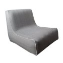 Fotel dmuchany Garden 70x90x70 na taras srebrne Eurofirany Fotel dmuchany Garden 70x90x70 na taras srebrne Eurofirany