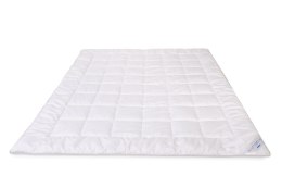 Kołdra antyalergiczna 155x200 Antyroztoczowa 700g biała kratka Piórex