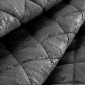 Narzuta dekoracyjna 170x210 Blink 3 stalowa srebrna Eurofirany Narzuta dekoracyjna 170x210 Blink 3 stalowa srebrna Eurofirany