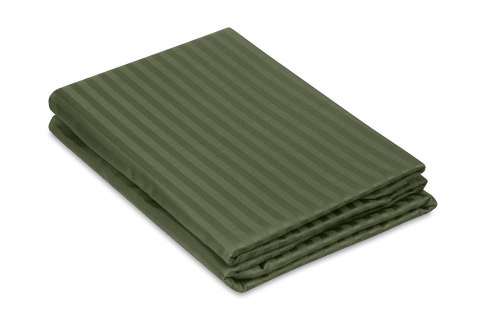 Pościel adamaszkowa 160x200 zielona oliwkowa 35 jednobarwna 1cm paski Matex Pościel adamaszkowa 160x200 zielona oliwkowa 35 jednobarwna 1cm paski Matex