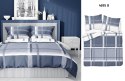 Pościel bawełniana 220x200 kratka niebieska biała 4695 B Bawełna 37 Pościel bawełniana 220x200 kratka niebieska biała 4695 B Bawełna 37