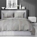 Pościel satynowa 160x200 beżowa gemetria 4605 A Home Satin 64 Pościel satynowa 160x200 beżowa gemetria 4605 A Home Satin 64