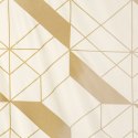 Pościel z mikrofibry 140x200 Aggie kremowa beżowa geometria D91 A Pościel z mikrofibry 140x200 Aggie kremowa beżowa geometria D91 A