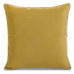 Poszewka Garden 4 45x45 żółta do ogrodu i na taras z tkaniny wodoodpornej Eurofirany