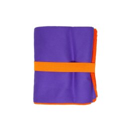 Ręcznik Fitness 80x130 fioletowy szybkoschnący na plażę na siłownię Faro