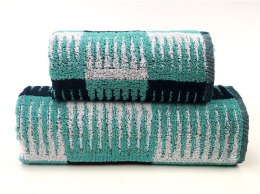Ręcznik Hammer 70x130 turkusowy granatowy 400 g/m2 Frotex