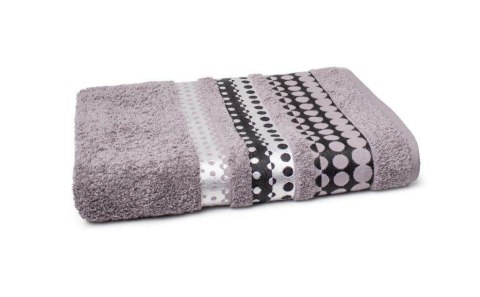 Ręcznik Silver 70x140 szary frotte 500 g/m2 Faro Ręcznik Silver 70x140 szary frotte 500 g/m2 Faro