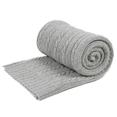 Koc dziany olivia 130x170 szary wyroby rehabilitacyjne z dzianin wełnianych klasa i, reguła 1 pościelowe wyroby rozgrzewające - Koc dziany olivia 130x170 szary wyroby rehabilitacyjne z dzianin wełnianych klasa i, reguła 1 pościelowe wyroby rozgrzewające -