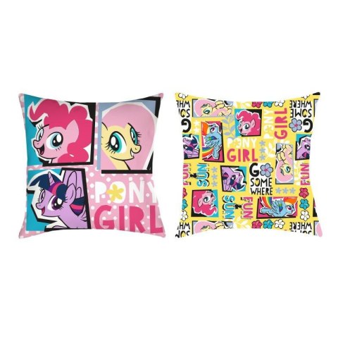 Poduszka dziecięca 40x40 Kucyki Pony My little Pony dwustronna Halantex Poduszka dziecięca 40x40 Kucyki Pony My little Pony dwustronna Halantex