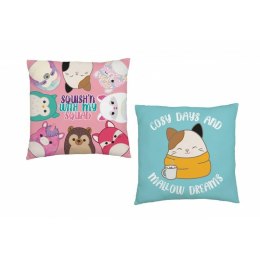 Poduszka dziecięca 40x40 Squishmallows zwierzątka dwustronna Halantex