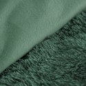Pościel 220x200 Tiffany zielona o strukturze futra D91 Pościel 220x200 Tiffany zielona o strukturze futra D91