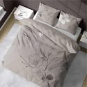 Pościel bawełniana 160x200 beżowa kwiaty 4872 A Holland Home 73 Pościel bawełniana 160x200 beżowa kwiaty 4872 A Holland Home 73