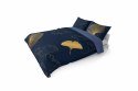 Pościel bawełniana 160x200 granatowa złota liście miłorzębu 4863 A Holland Home 73 Pościel bawełniana 160x200 granatowa złota liście miłorzębu 4863 A Holland Home 73
