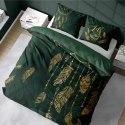 Pościel bawełniana 160x200 zielona złota łapacz snów pióra 4862 A Holland Home 73 Pościel bawełniana 160x200 zielona złota łapacz snów pióra 4862 A Holland Home 73
