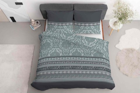 Pościel satynowa 220x200 miętowa oranamenty 4606 A Home Satin 64 Pościel satynowa 220x200 miętowa oranamenty 4606 A Home Satin 64