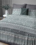 Pościel satynowa 220x200 miętowa oranamenty 4606 A Home Satin 64 Pościel satynowa 220x200 miętowa oranamenty 4606 A Home Satin 64