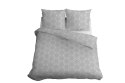 Pościel satynowa 220x200 szara geometria 4604 A Home Satin 64 Pościel satynowa 220x200 szara geometria 4604 A Home Satin 64