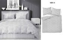 Pościel satynowa 220x200 szara geometria 4604 A Home Satin 64 Pościel satynowa 220x200 szara geometria 4604 A Home Satin 64
