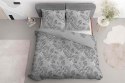 Pościel satynowa 220x200 szara kwiaty 4601 A Home Satin 64 Pościel satynowa 220x200 szara kwiaty 4601 A Home Satin 64