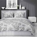 Pościel satynowa 220x200 szara kwiaty 4601 A Home Satin 64 Pościel satynowa 220x200 szara kwiaty 4601 A Home Satin 64