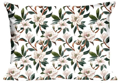 Poszewka bawełniana 70x80 1614N biała kwiaty gałązki Classic E24 Poszewka bawełniana 70x80 1614N biała kwiaty gałązki Classic E24