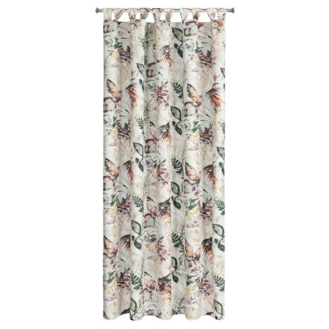 Zasłona gotowa 155x220 Garden 2 biała kolorowa liście do ogrodu wodoodporna mocowana na szelki/rzep Eurofirany Zasłona gotowa 155x220 Garden 2 biała kolorowa liście do ogrodu wodoodporna mocowana na szelki/rzep Eurofirany