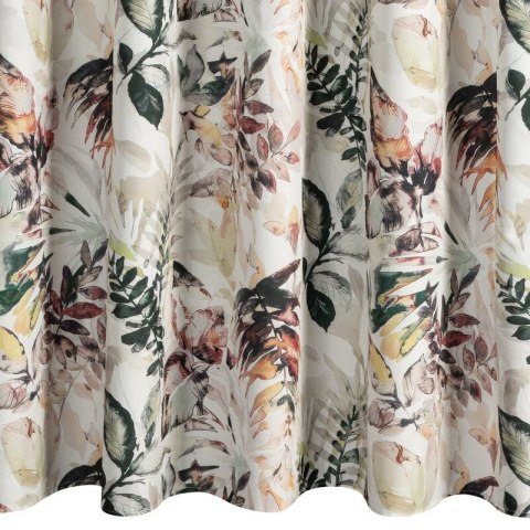 Zasłona gotowa 155x240 Garden 2 biała kolorowa kwiaty do ogrodu wodoodporna mocowana na szelki/rzep Eurofirany Zasłona gotowa 155x240 Garden 2 biała kolorowa kwiaty do ogrodu wodoodporna mocowana na szelki/rzep Eurofirany