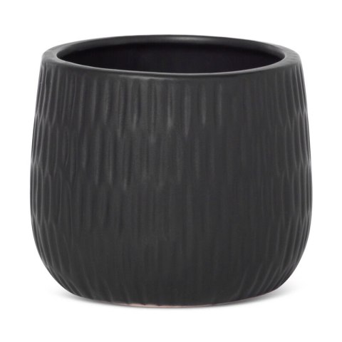 Doniczka osłonka 16x13 Moni czarna Eurofirany Doniczka osłonka 16x13 Moni czarna Eurofirany