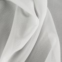 Firana gotowa Rossi 135x250 biała złota na przelotkach Eurofirany Firana gotowa Rossi 135x250 biała złota na przelotkach Eurofirany