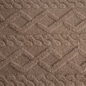 Koc narzuta 200x220 Warkocz beżowy pled D91 Koc narzuta 200x220 Warkocz beżowy pled D91
