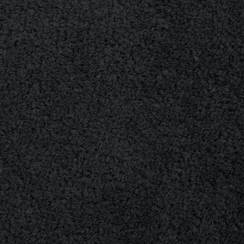 Koc narzuta z mikrofibry typu flano 170x210 czarny miękki Lori D91 Koc narzuta z mikrofibry typu flano 170x210 czarny miękki Lori D91