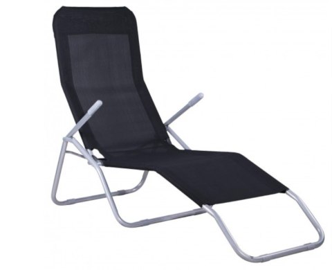 Leżak Fotel ogrodowy 180x60x96 ISWING RELAX czarny Domarex Leżak Fotel ogrodowy 180x60x96 ISWING RELAX czarny Domarex