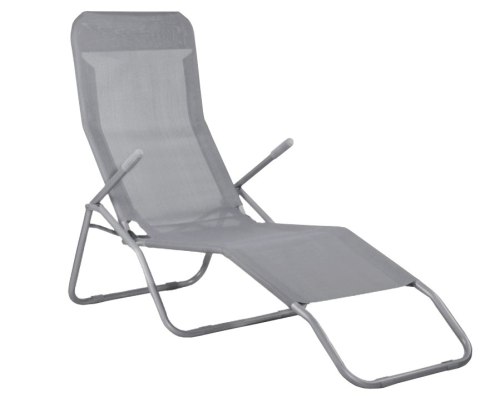 Leżak Fotel ogrodowy 180x60x96 ISWING RELAX szary Domarex Leżak Fotel ogrodowy 180x60x96 ISWING RELAX szary Domarex