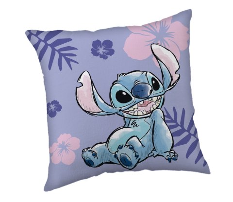 Poduszka dziecięca 40x40 Lilo and Stitch fioletowa JF24 Poduszka dziecięca 40x40 Lilo and Stitch fioletowa JF24