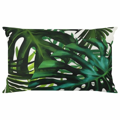 Poduszka wodoodporna Botanic z filtrem UV 40x60 Monstera liście zielona Domarex Poduszka wodoodporna Botanic z filtrem UV 40x60 Monstera liście zielona Domarex