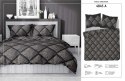 Pościel bawełniana 220x200 czarna geometria 4845 A Bawełna 74 Pościel bawełniana 220x200 czarna geometria 4845 A Bawełna 74